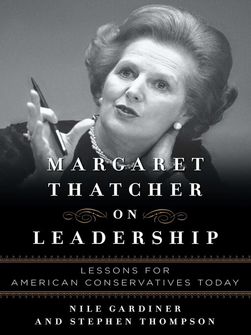 Cover image for Margaret Thatcher on Leadership